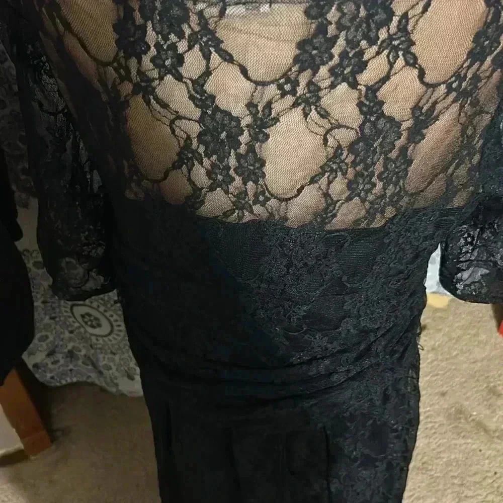 Kiyonna cocktail lace dress size 1 - Picture 5 of 7